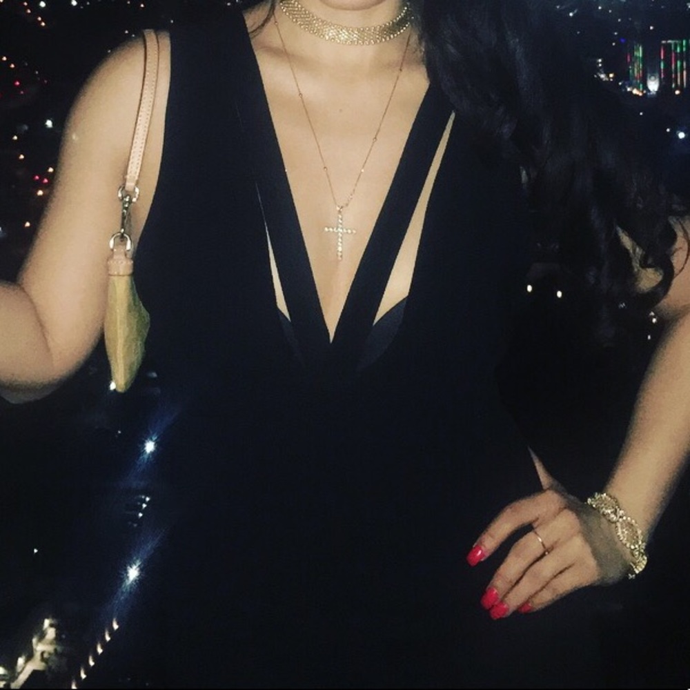Sexy Black Cocktail Dress